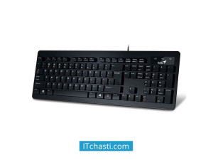 Клавиатура за компютър Genius SlimStar 130 GK-150001 Черна USB (втора употреба)
