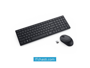 Комплект клавиатура и мишка Dell KM555 US Wireless