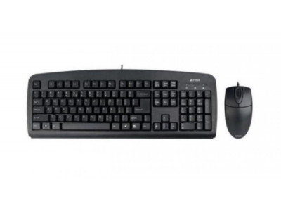 Комплект клавиатура и мишка A4TECH KB-72620 С кабел Черни USB