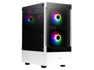 Кутия за компютър Gamdias ATX TALOS E3 White aRGB Tempered Glass