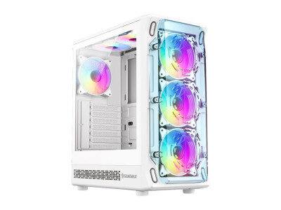 Кутия за компютър GameMax Computer Case Starlight 2 White Premium Mid Tower ATX