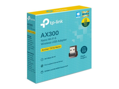 Lan card TP-Link Archer TX1U Nano AX3000 Wi-Fi 6 Lan card TP-Link Archer TX1U Nano AX3000 Wi-Fi 6