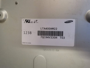 Матрица за телевизор 40 инча LTA400HM22 Toshiba 40RL938