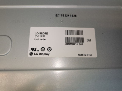 Матрица за телевизор 49 инча LC490DGE LG 49UH603V