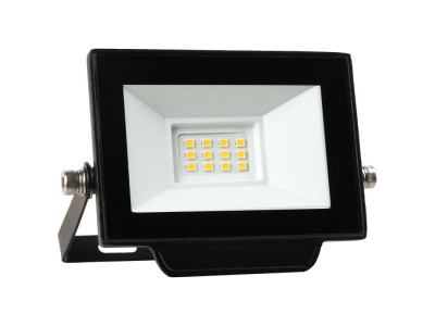 LED прожектор 10W 6500K IP65 Черен DeTech 77021 LED прожектор 10W 6500K IP65 Черен DeTech 77021