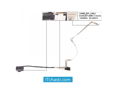 Лентов кабел за лаптоп Dell Latitude E5250 DC02C007I00