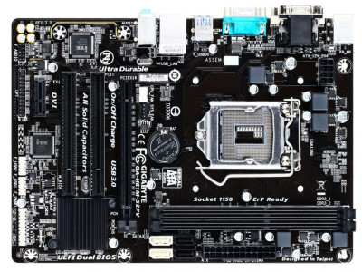 Дънна платка за компютър Gigabyte GA-H81M-S2PV LGA1150 (втора употреба)