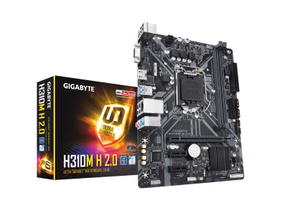 Дънна платка за компютър Gigabyte H310M H 2.0 2xDDR4 LGA1151