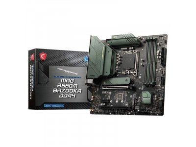 Дънна платка за компютър MSI MAG B660M BAZOOKA DDR4 mATX LGA1700