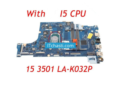 Дънна платка за лаптоп Dell Vostro 3500 LA-K032P (за части)