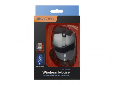 Mouse Canyon Wireless Mouse CNS-CMSW01B Black Mouse Canyon Wireless Mouse CNS-CMSW01B Black