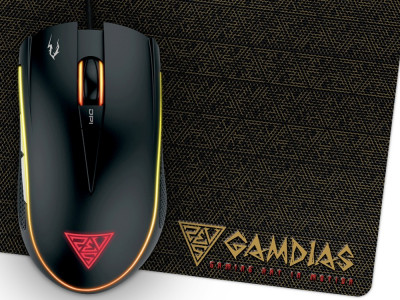 Mouse Gamdias ZEUS E2 OPTICAL PAD NYX E1 3200dpi Mouse Gamdias ZEUS E2 OPTICAL PAD NYX E1 3200dpi