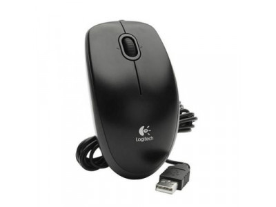 Mouse Logitech B100 Optical Black USB Mouse Logitech B100 Optical Black USB