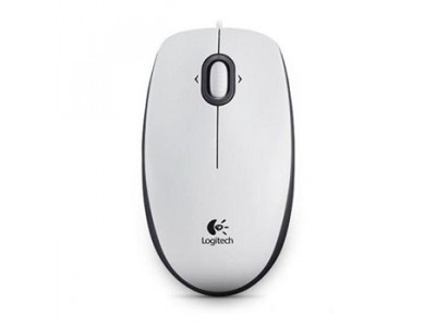 Mouse Logitech B100 Optical White USB Mouse Logitech B100 Optical White USB