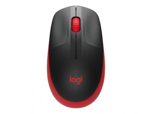 Mouse Logitech M190 Full-Size Wireless Red 2.4Ghz