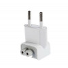 Преходник Apple AC Plug Adapter Converter EU шуко за Apple Laptop Macbook