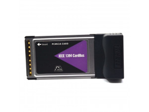 PCMCIA 1394b 3-Port CardBus FireWire 800