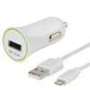 Зарядно за кола Apple Lightning 12-24V за iPhone iPad 2.4A 1m Vivanco 36277