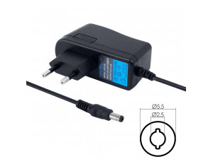 Power Adapter DeTech 9V 1A 9W 5.5x2.5mm Power Adapter DeTech 9V 1A 9W 5.5x2.5mm