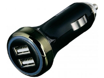 Зарядно за кола Hama Dual USB Car Charger 5V 3A 14128 Зарядно за кола Hama Dual USB Car Charger 5V 3A 14128