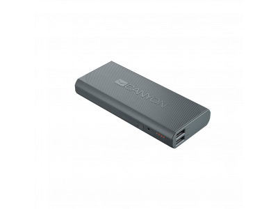 Power Bank Canyon 10000 mAh Grey CNE-CPBF100DG