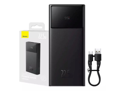 Power Bank Baseus Star-Lord 20000mAh 2xUSB USB-C 22.5W Черна
