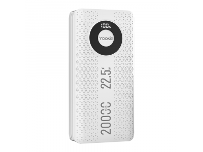 Power Bank Yookie YO12 20000mAh 22.5W White 87061 Power Bank Yookie YO12 20000mAh 22.5W White 87061