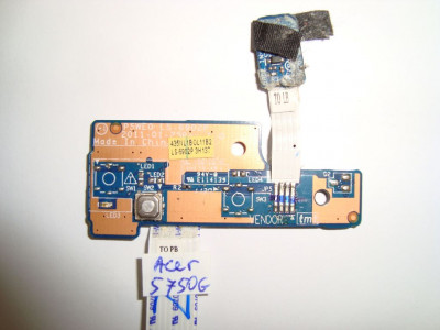 Бутон за включване Acer Aspire 5350 5750 5755 LS-6902P