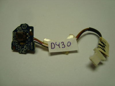 Бутон за включване Dell Latitude D430 LS-3074P