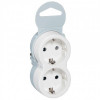 Разклонител Legrand 2 sockets 16A Adapter White 50655 Разклонител Legrand 2 sockets 16A Adapter White 50655
