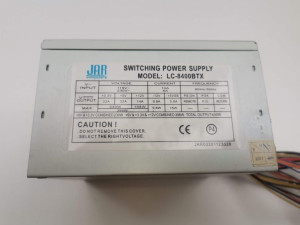 Power Supply JAR Computers LC-8400BTX 400W (втора употреба)