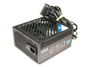 Power Supply AZZA 650W Захранване 80+ Bronze AD-Z650 (втора употреба) Power Supply AZZA 650W Захранване 80+ Bronze AD-Z650 (втора употреба)