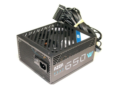 Power Supply AZZA 650W Захранване 80+ Bronze AD-Z650 (втора употреба)