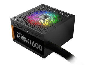 Power Supply Gamdias 600W Addressable RGB KRATOS E1-600 Захранване