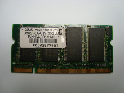 Памет за лаптоп DDR 256MB Infineon