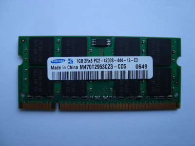 Памет за лаптоп DDR2 1GB PC2-4200 Samsung