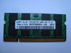 Памет за лаптоп DDR2 2GB PC2-5300 Samsung