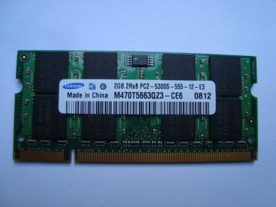 Памет за лаптоп DDR2 2GB PC2-5300 Samsung