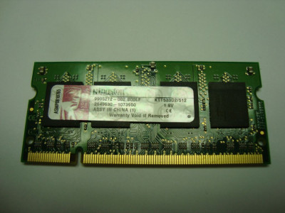 Памет за лаптоп DDR2 512MB PC2-4200 Kingston