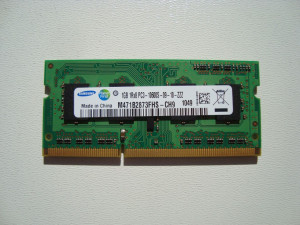 Памет за лаптоп DDR3 1GB PC3-10600S Samsung
