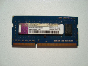 Памет за лаптоп DDR3 1GB PC3-10600S Kingston