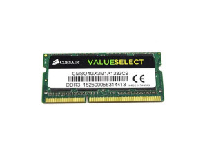 Памет за лаптоп DDR3 4GB PC3-10600 1333MHz Corsair