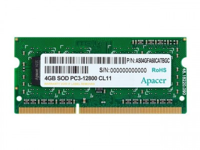 Памет за лаптоп DDR3 4GB PC3-12800 1600MHz Apacer (нова)