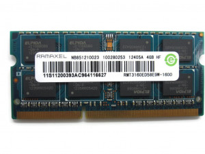 Памет за лаптоп DDR3L 4GB PC3L-12800 Ramaxel (втора употреба)