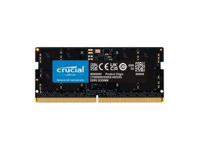 Памет за лаптоп DDR5 32GB 4800MHz CL40 CT32G48C40S5 Crucial