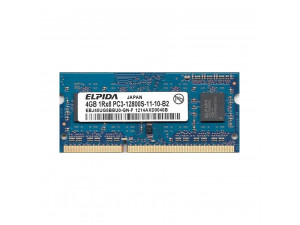 Памет за лаптоп DDR3 4GB PC3-12800 1600MHz Elpida (втора употреба)