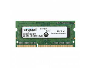 Памет за лаптоп DDR3 4GB PC3-12800 1600MHz Crucial (втора употреба)