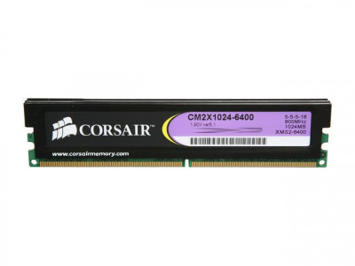 Памет за компютър DDR2 1GB PC2-6400 Corsair (втора употреба)