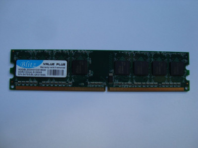 Памет за компютър DDR2 512MB PC2-4200 Blitz
