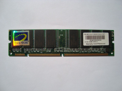 Памет за компютър SDRAM 256MB PC100 TwinMos